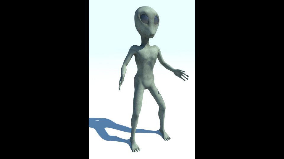 The Invasion - Alien Model